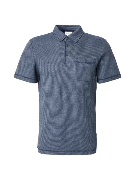 S.Oliver Tricou bleumarin alb