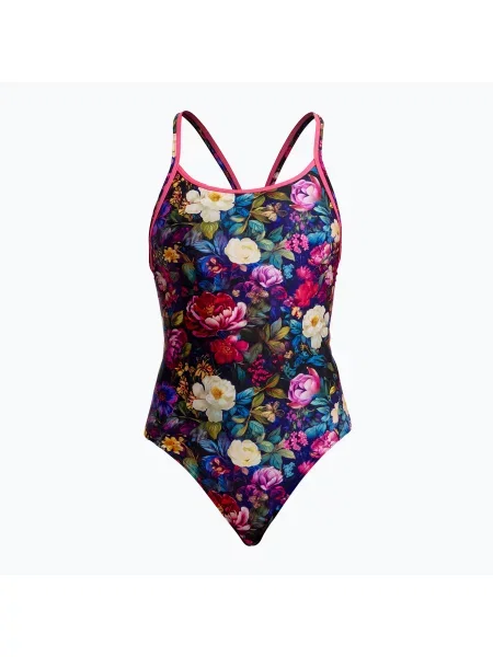 Costum de baie întreg pentru femei Funkita Diamond Back One Piece bed of roses