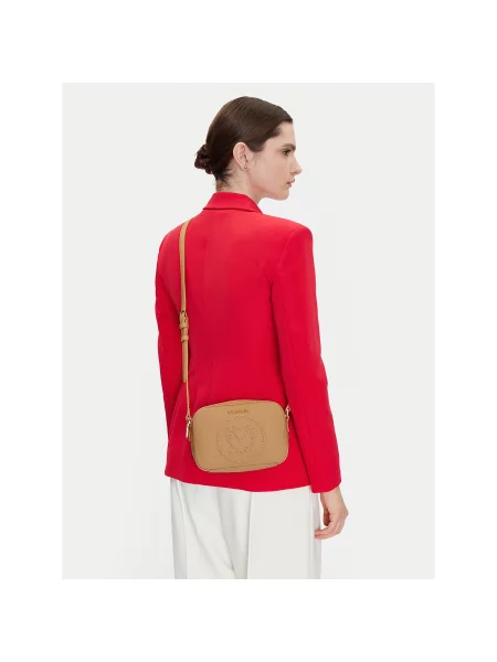 Táska LOVE MOSCHINO Barna bézs