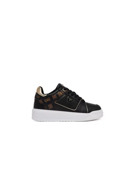 Guess Sneakersy FLTDEL černá