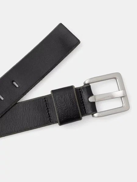 Levi's pas usnjeni ARLO WIDE PRONG črna