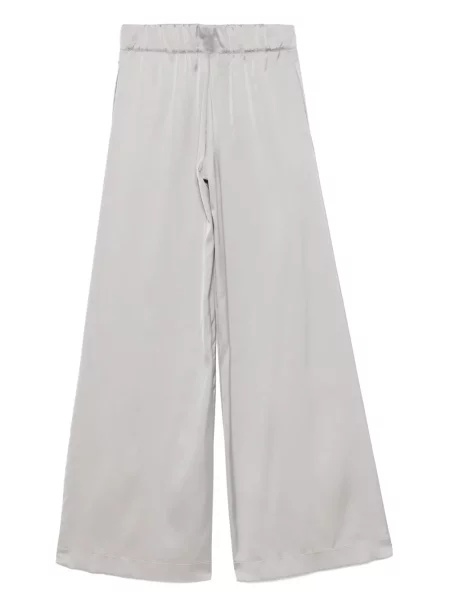 Pantaloni D.exterior din satin gri