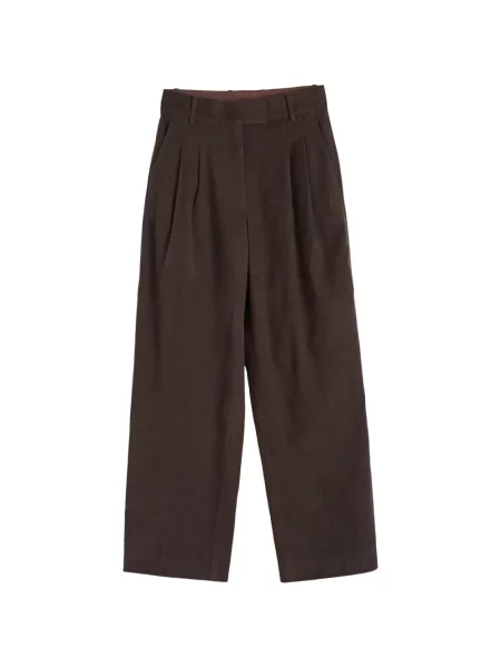 Pantaloni Chinti & Parker de catifea cord maro