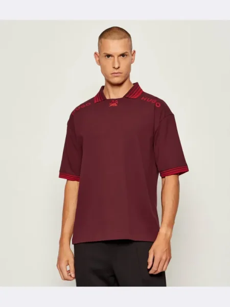 HUGO Polo Dartmel | HUGO x Racing Bulls bordo