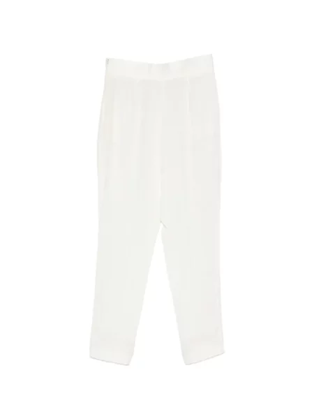 Decupat pantaloni Simona Corsellini alb