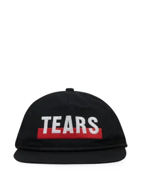 Șapcă Denim Tears cu broderie negru