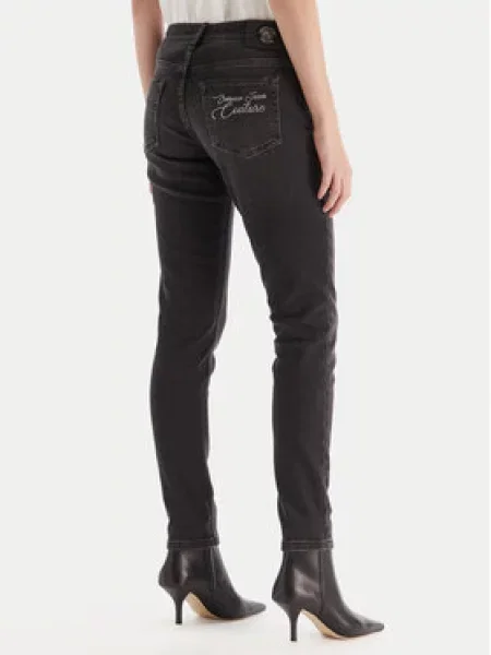 Versace Jeans Couture Džinsai CDWRC Skinny Fit juoda
