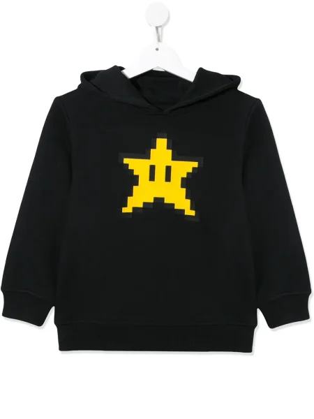 Bluza z kapturem dziecięca Mostly Heard Rarely Seen 8-bit czarna