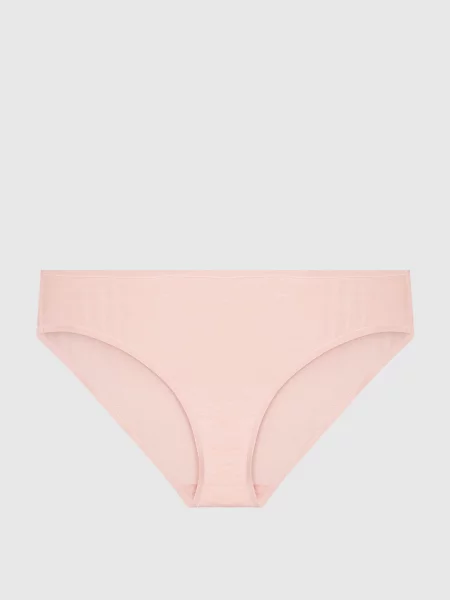 Трусики Cotton contour Tanga Wolford бежеві