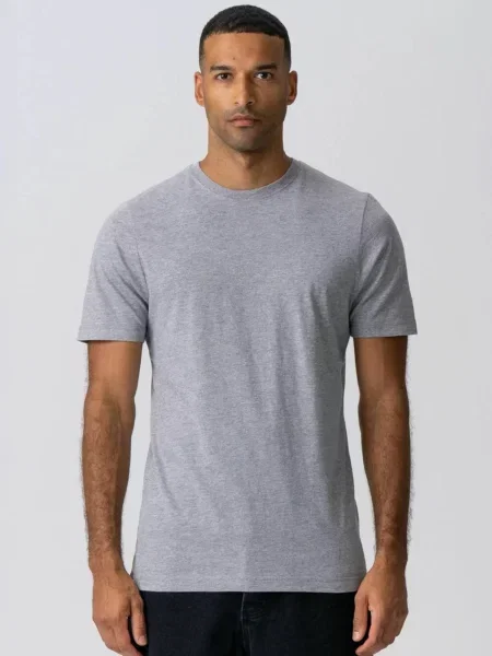 TEESHOPPEN Cămașă Organic Basic gri