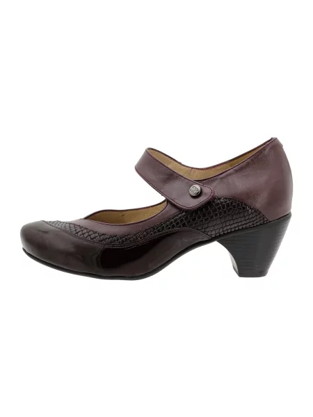 Pantofi Piesanto bordo