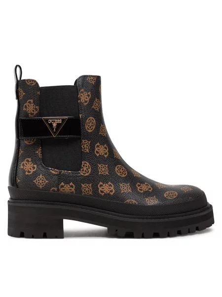 Škornji Guess Bensly FLFBEN rjava