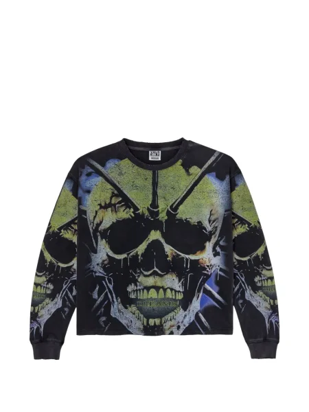 Dlouhé tričko Vale černé