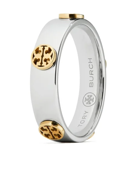 Inel Tory Burch argintiu