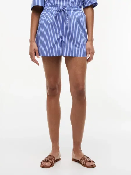 TOMMY HILFIGER Pantaloni albastru alb