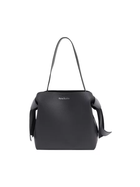 Torebka Acne Studios skórzana czarna