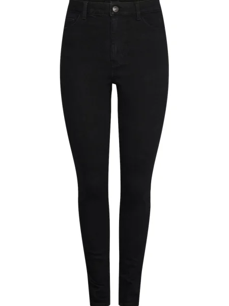 PIECES Džínsy DANA denim čierny