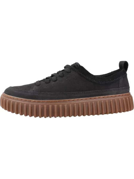 Półbuty Clarks skórzane czarne