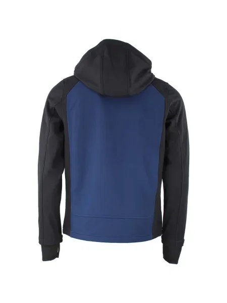 Geacă Peak Mountain softshell albastru