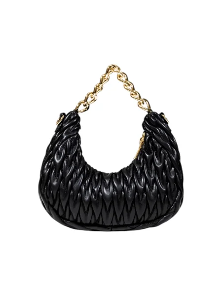 Pisemska torbica Love Moschino črna
