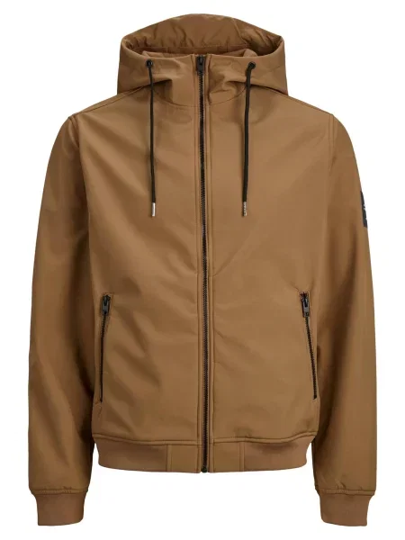 JACK & JONES Geacă de primăvară-toamnă Basic' maro
