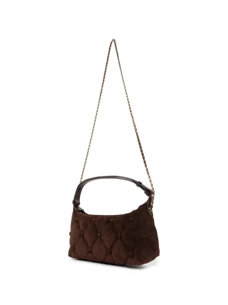 Geantă Tory Burch maro