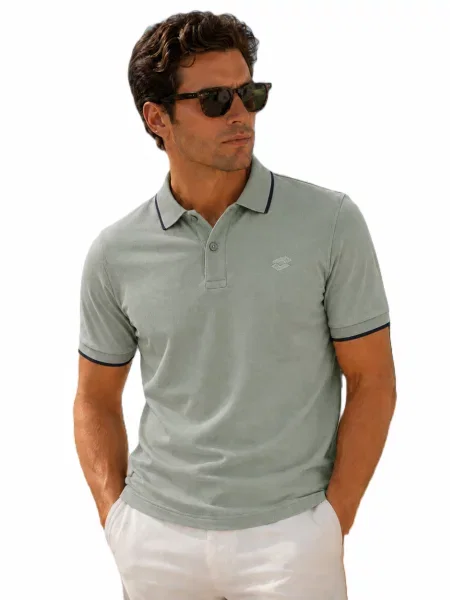 Tricou polo Lotto verde