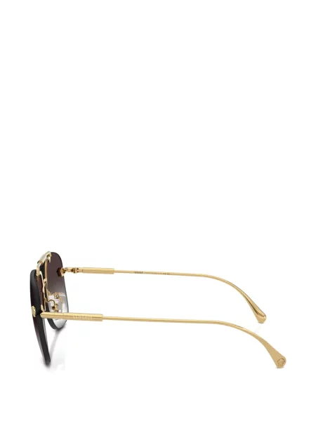 Saulės akiniai Versace Eyewear auksinė