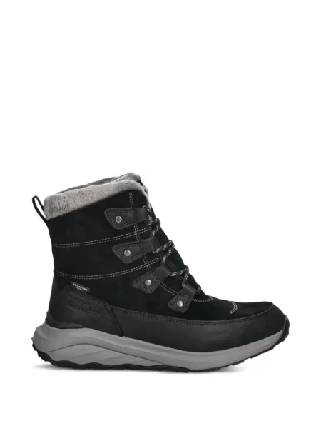 Botine Jack Wolfskin cu șireturi din dantelă negru