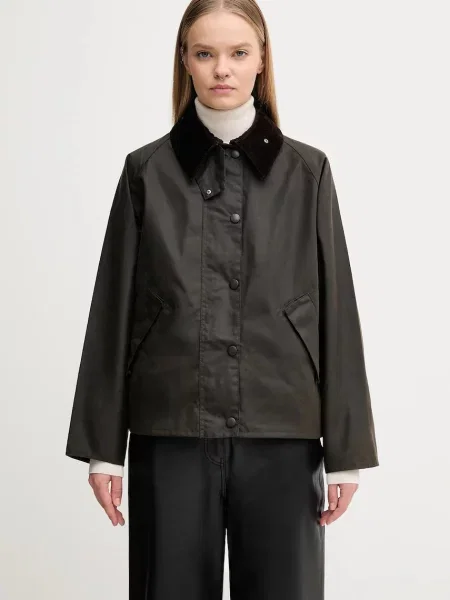 Barbour jachetă de Transport Wax Jacket de tranziție verde