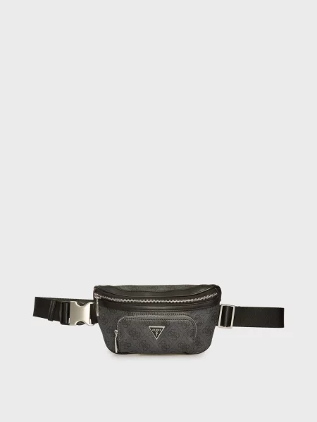 Поясна сумка Guess сіра
