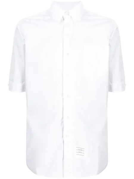Cămașă Thom Browne cu dungi alb