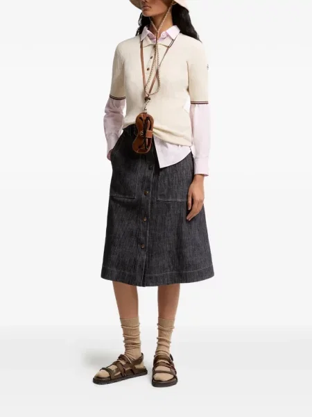 Polo Moncler cu dungi