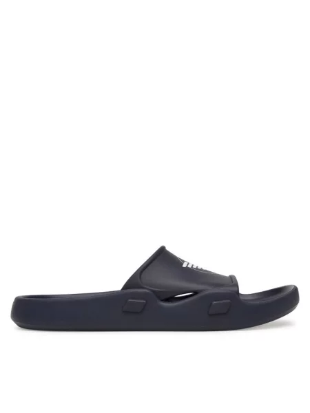 Klapki Emporio Armani niebieskie