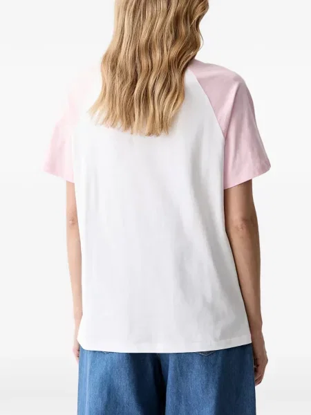 Tricou Karl Lagerfeld cu imagine alb