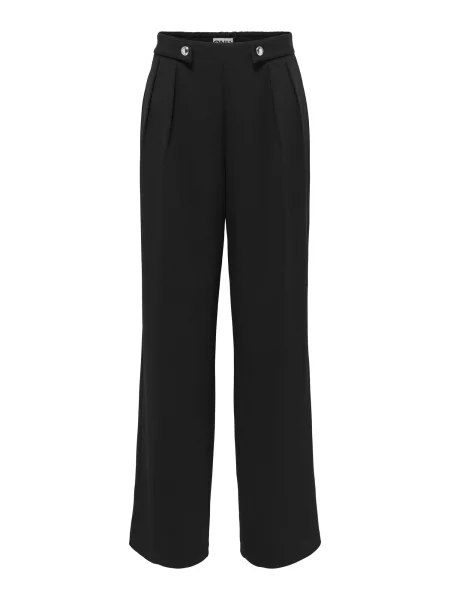 Only Petite Pantaloni cutați ONLEVI' negru