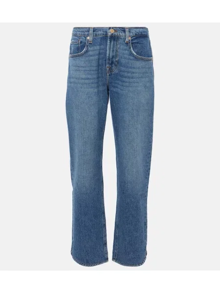 Boyfriend дънки 7 For All Mankind синьо