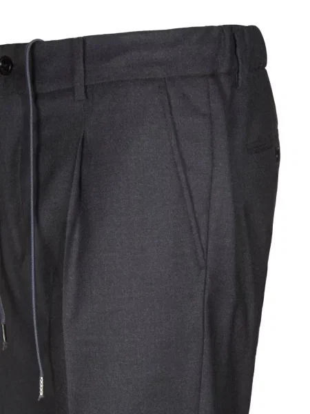 Pantaloni Be Able cu cordon gri