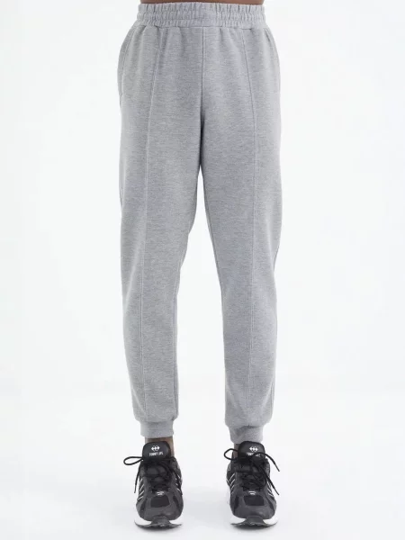 Tommy Life Sportovní kalhoty Jogginghose světle šedá