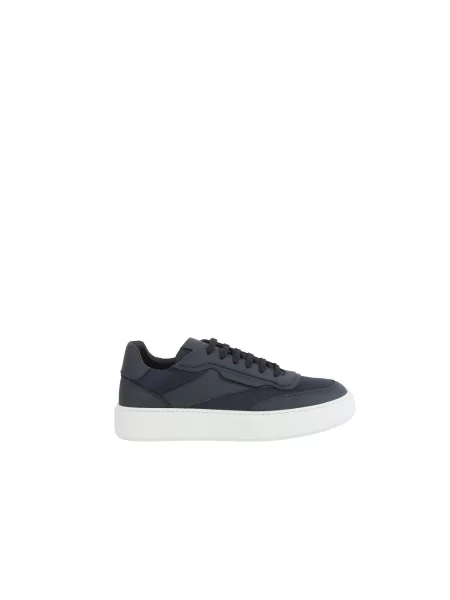 Sneakersy Antony Morato skórzane niebieskie