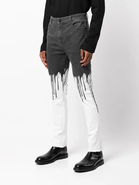 Skinny jeansy skinny Haculla białe