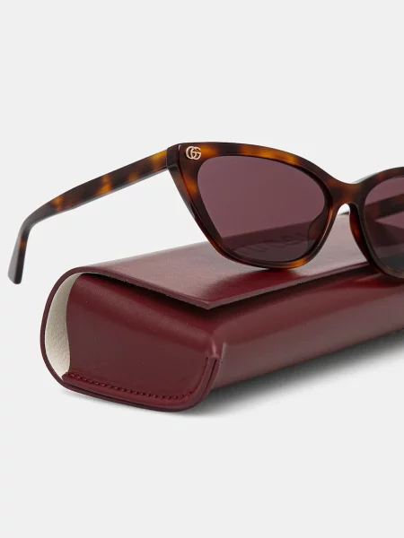 Солнцезащитные очки Gucci оранжевые