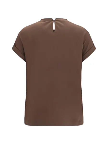 Tricou Brunello Cucinelli maro