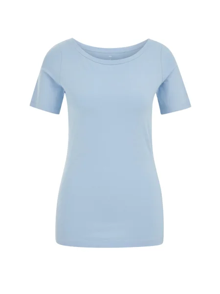 WE Fashion Tricou deschis albastru