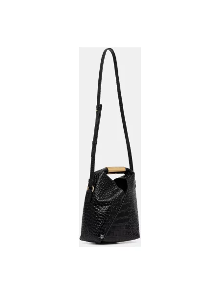 Maison Margiela torebka skórzana czarny