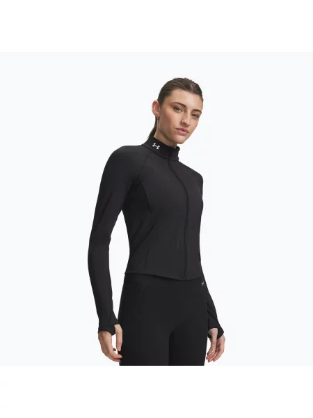 Bluză de antrenament pentru femei Under Armour Vanish Elite ultimate black/metallic silver negru