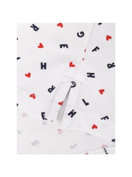 Tricou copii Tommy Hilfiger alb