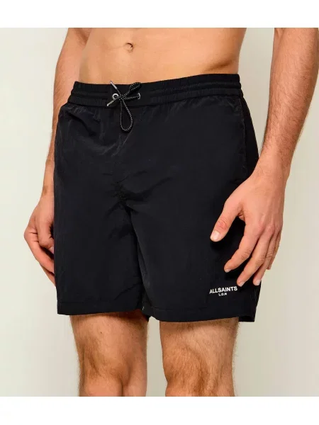Pantaloni scurți Allsaints negru