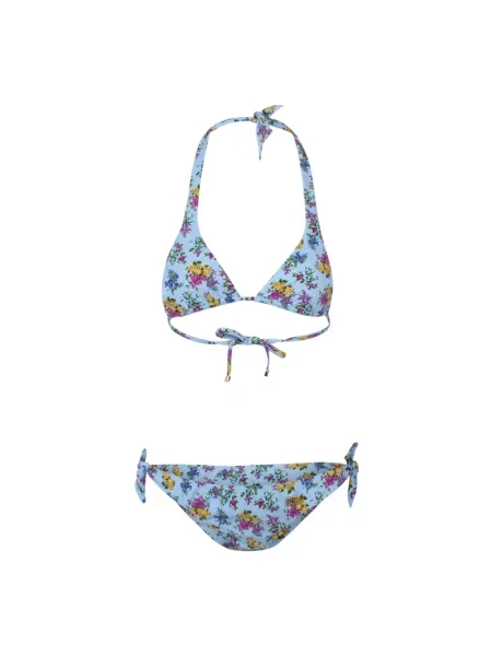 Bikini Dolce And Gabbana w kwiatki z nadrukiem