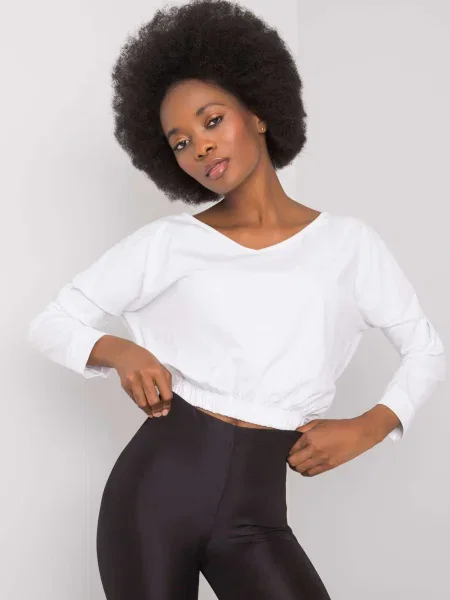Bluza Fashionhunters bela